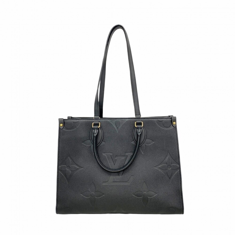 Louis Vuitton Monogram Empreinte OnTheGo Tote Bag Noir Black Bag